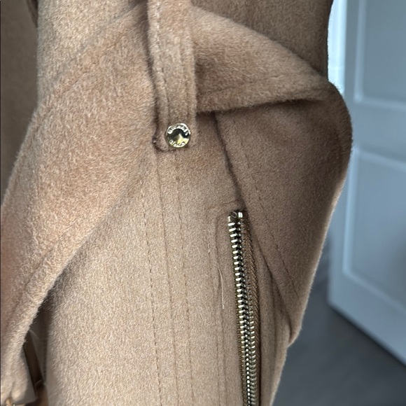 Camel Wool Blend Coat - Picture 3 of 4